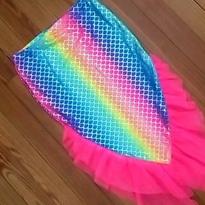 Mermaid style bathing suit cover